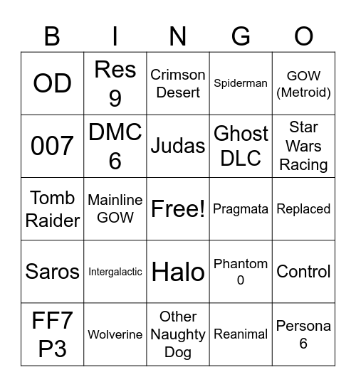State of Hermanos Bingo Card