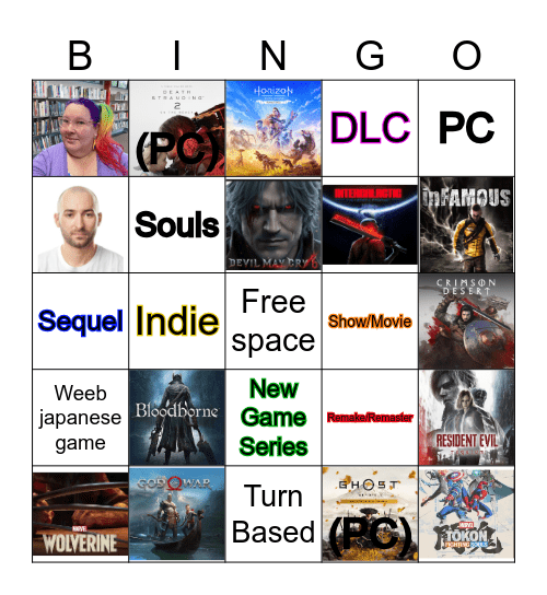State of Play 12/02 English Bingo Card
