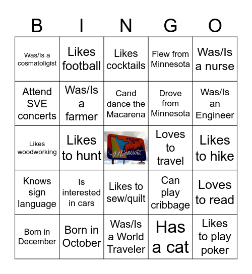 The Great Minnesota Get Together Bingo Card