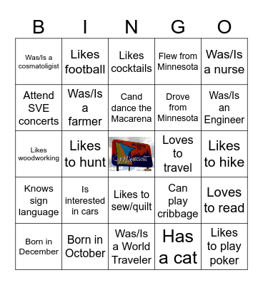 The Great Minnesota Get-Together Bingo Card