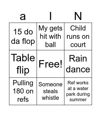 Making basketball fun Bingo Card