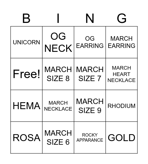 PINE & PAWS BINGO Card