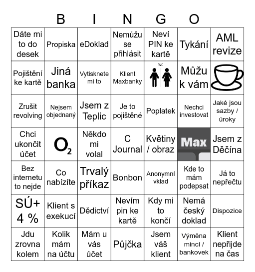 Creditas Bingo Card
