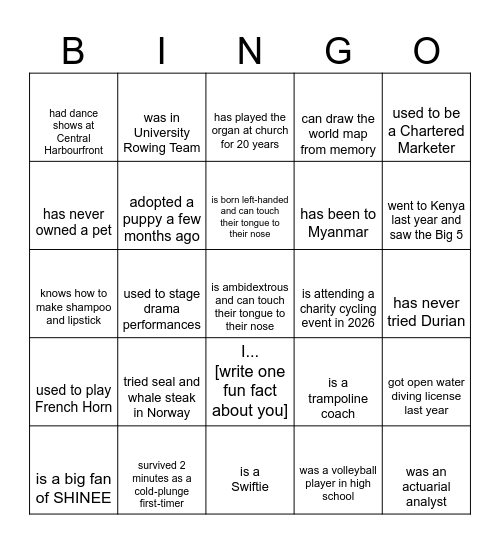 HR BEAT 2026 CNY Party Bingo Card