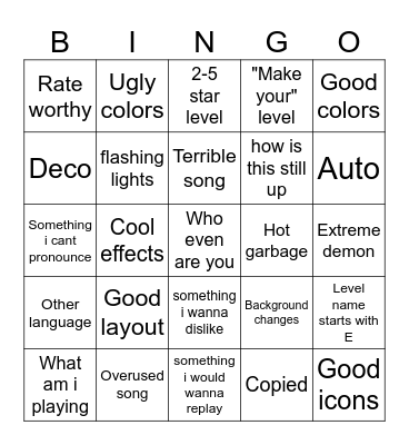Friend tab bingo Card
