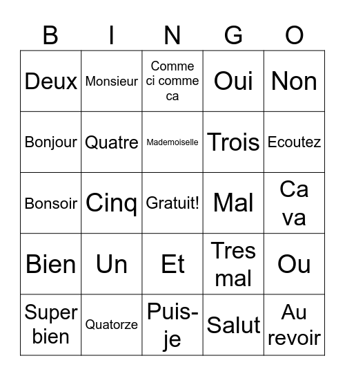 Landen MacDonough Bingo Card