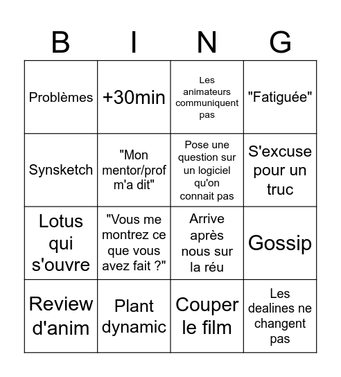 Rig review Bingo Card