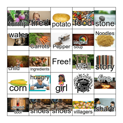 F9 Life Skills Stone Soup 2 Bingo Card