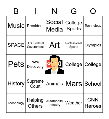 CNN10 BINGO Card