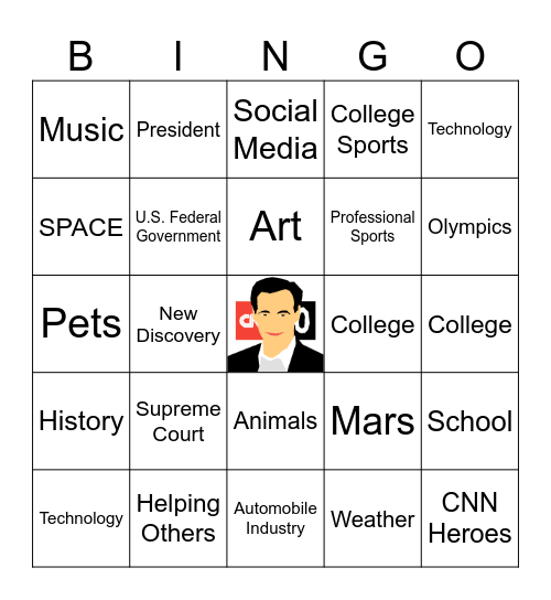 CNN10 BINGO Card