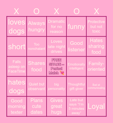 Pick your Potion Bingo Card