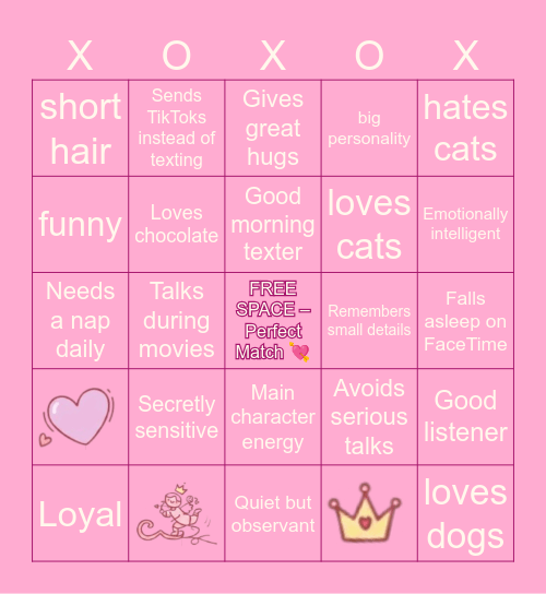 Pick your Potion Bingo Card