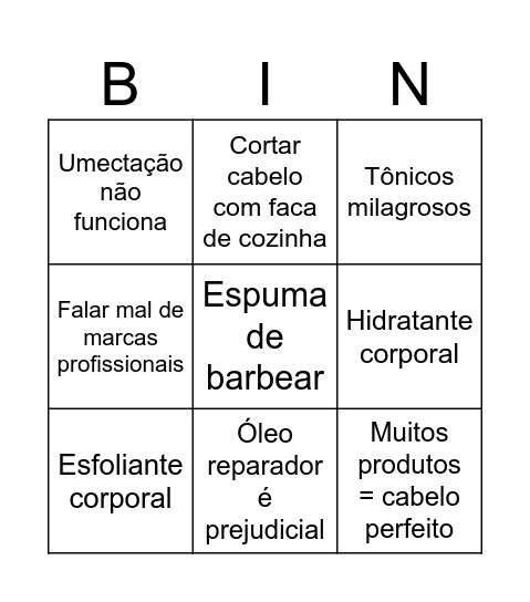 Maiores surtos capilares de 2026 Bingo Card