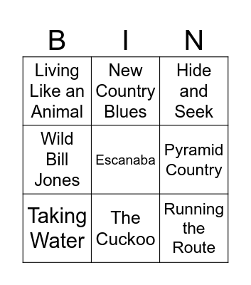 2/13/26 Bingo Card