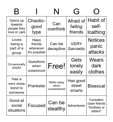 Vax ahh bingo card Bingo Card