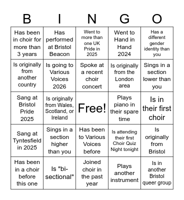 Good Luck Babe! Bingo Card