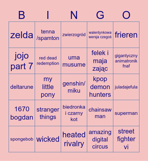 REMCON 2026 Bingo Card