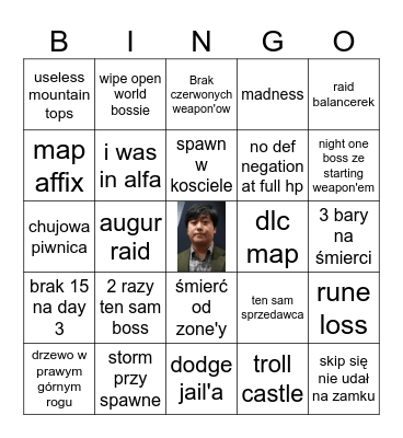 Ishizaki <3 Bingo Card