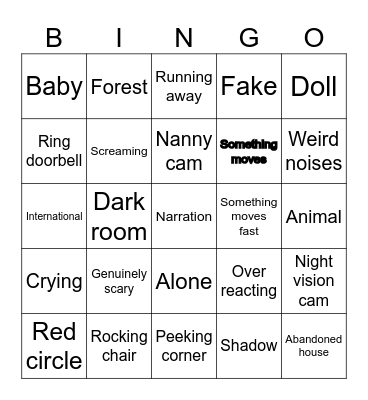 Ok Bingo Card