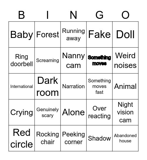 Ok Bingo Card