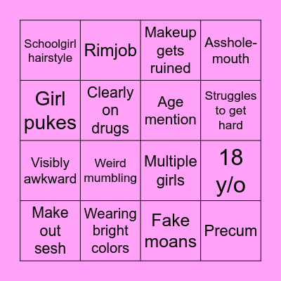 Mike Bingo Card