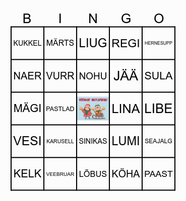 VASTLAD Bingo Card