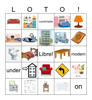 La Maison Bingo Card
