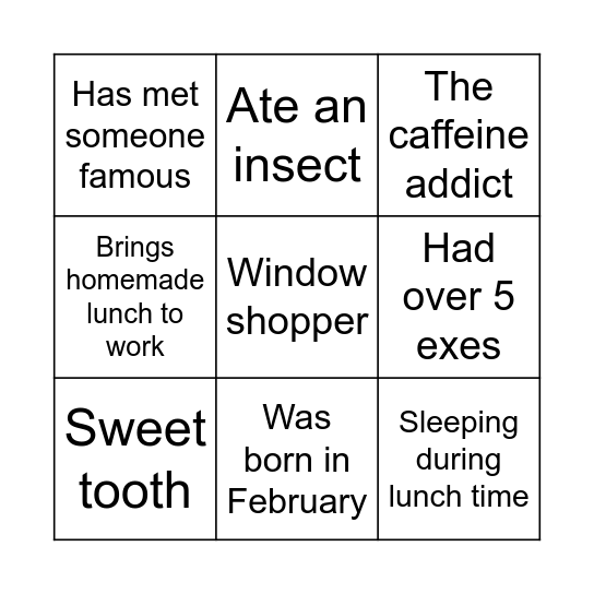 Regional Purchasing Ops BINGO 1 Bingo Card