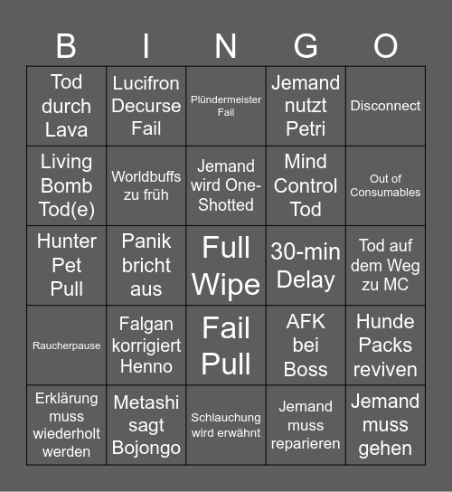 Sauercrowd MC Bingo Card