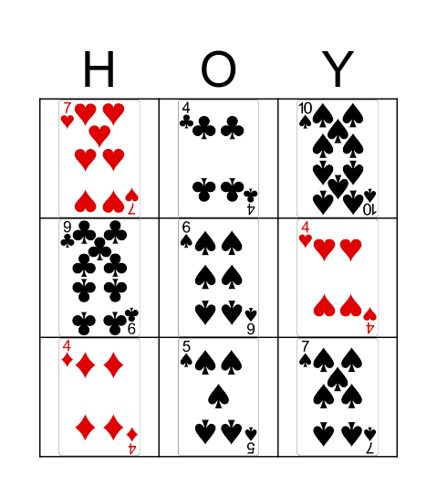 Body & Soul Bingo Card