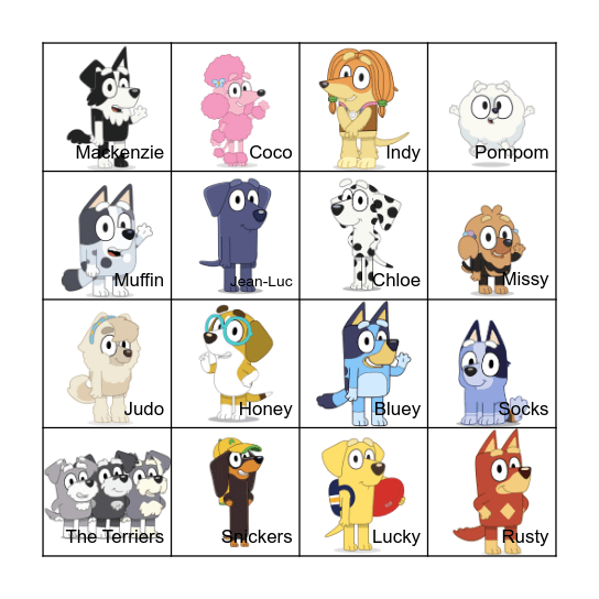 Aaliyah’s 3rd Birthday Bingo Card