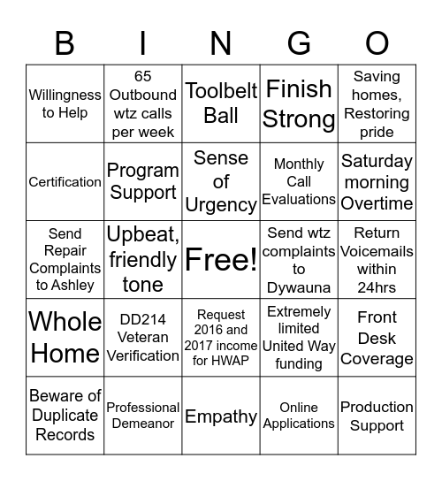 Penthouse Bingo  Bingo Card