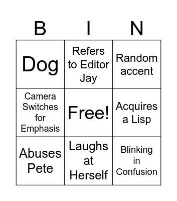 Kallmekris bingo Card