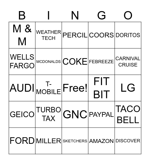 LAVISTA KENO Bingo Card