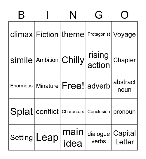 Fps Bingo Card