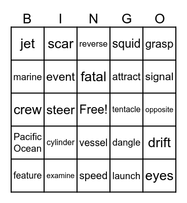 Worldly Wise - Book 3 - Lesson 1 & 2 Bingo Card