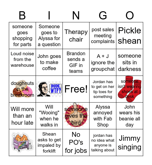 SSI Bingo Card Bingo Card
