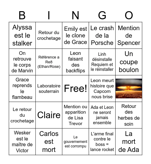 Linh Re9 bingo Card