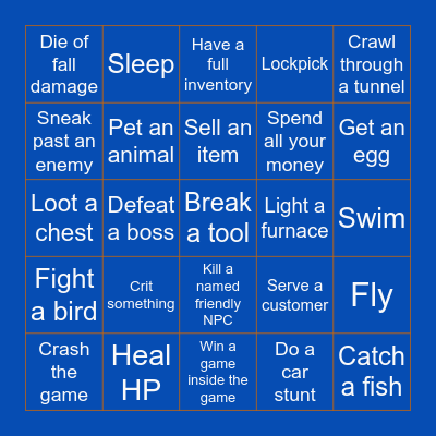 Any-Game Lockout Bingo Card