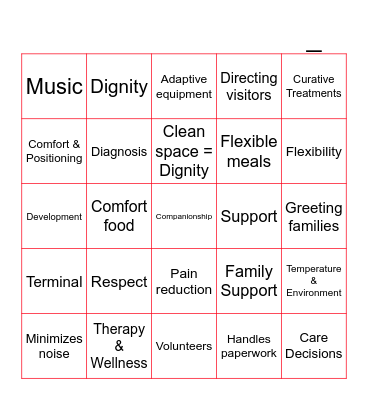 Every Square Counts! Bingo Card