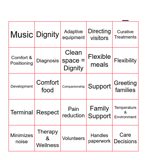 Every Square Counts! Bingo Card