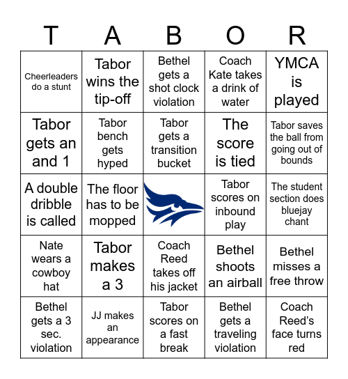 Womens Basketball Bingo Card