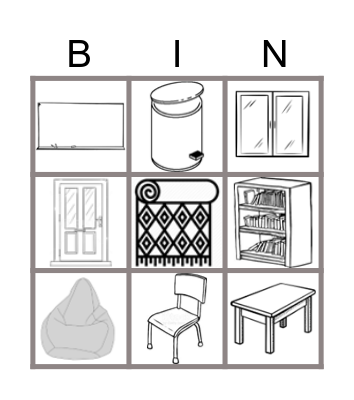 classroom Bingo Card