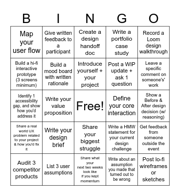 Fourth Floor (Event #1) Bingo Card