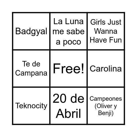 Genetikobingo🎲 Bingo Card
