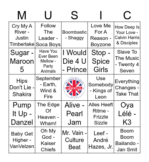 403 Bingo Card
