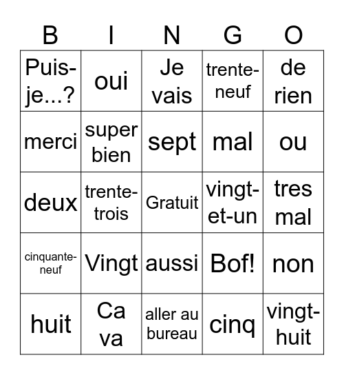 Brooke Obie Bingo Card