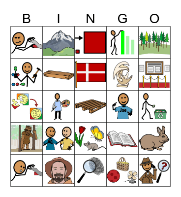 Thomas Dambo's Troll Sculptures Bingo Card