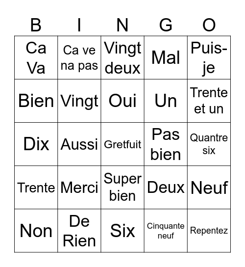 Ethan James Beers Joyce Bingo Card