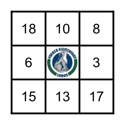 Fuerza PRIDE Bingo Card